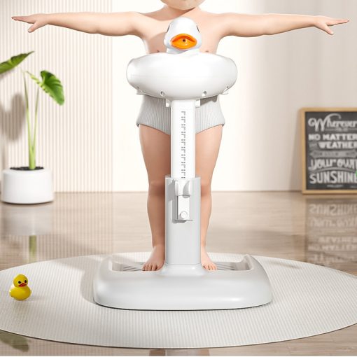 Bath support for children in the shape of a duck
