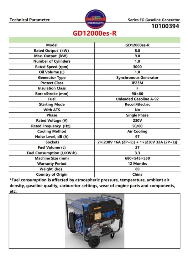 Gasoline Generator