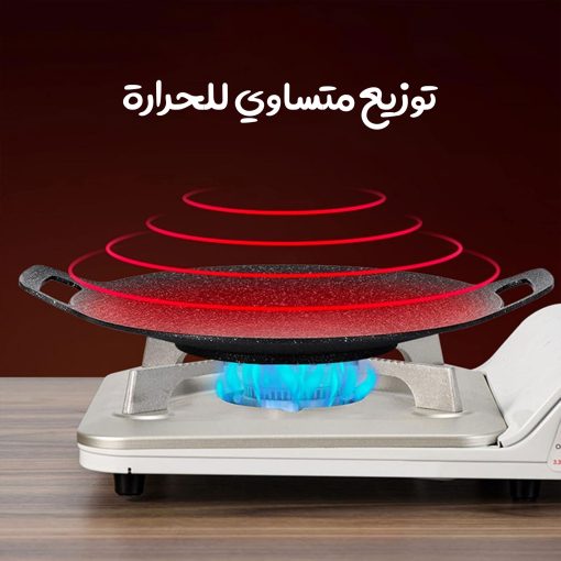 ⁦صاج الشوى العملى بضمان عامين⁩ - الصورة ⁦3⁩