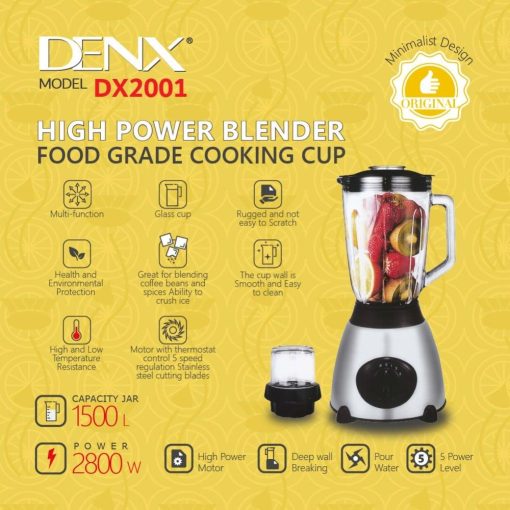خلاط عالي القدرة DX2001
