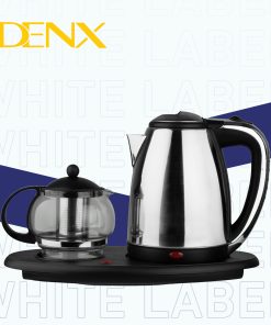 Electric Kettle with Base + Teapot