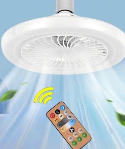 Alternative view of Modern fan and lighting