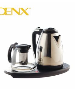 Alternative view of Electric Kettle with Base + Teapot