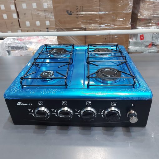 ⁦4-Burner Gas Stove with Multi-Use Stove Stand⁩ - الصورة ⁦8⁩