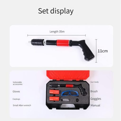 ⁦Denex nail gun with a two-year warranty⁩ - الصورة ⁦2⁩
