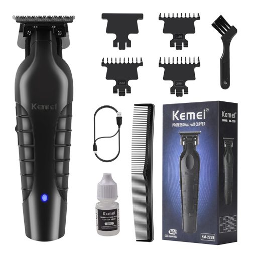 : Kemei Professional Hair Clipper – 2-Year Warranty