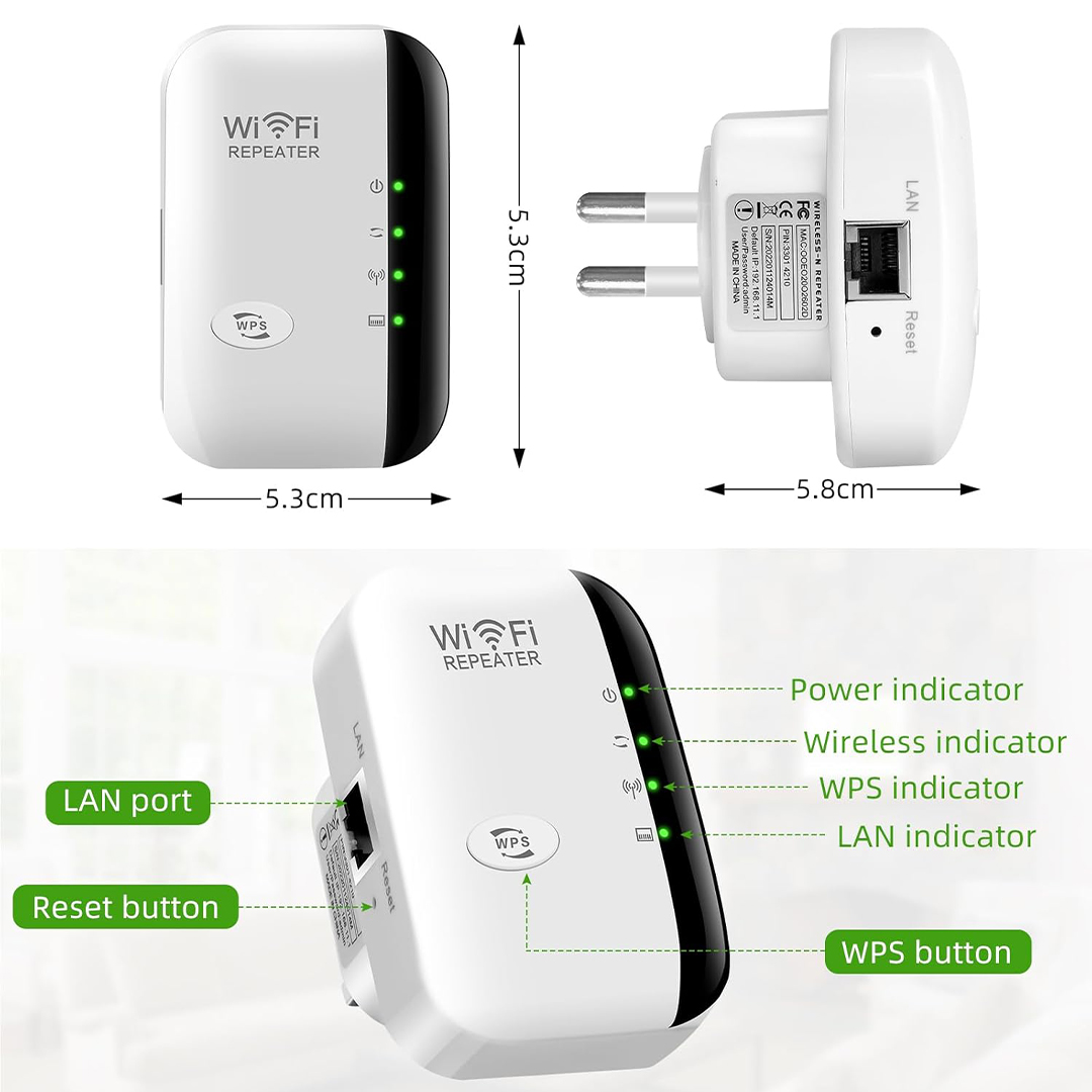 • مقوي واي فاي لا سلكي - Image 4