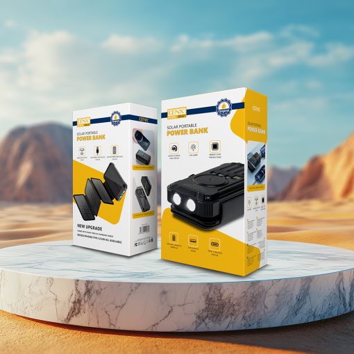 بور بنك وكشاف بالطاقة الشمسية من دينكس ضمان عاميين - Image 2