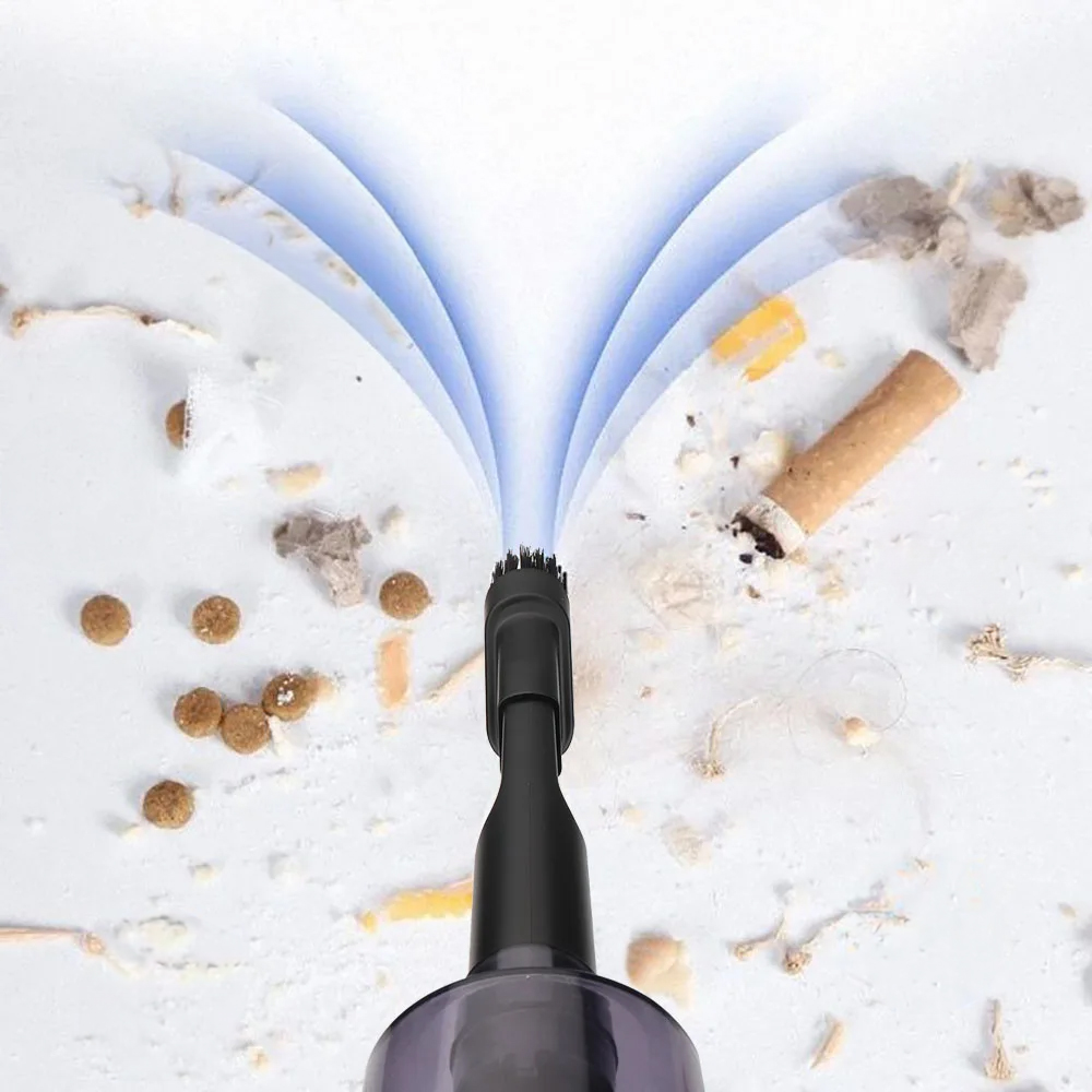 •  مكنسة كهربائية لاسلكية محمولة باليد 3*1 ببطارية  1200 مللي أمبير بضمان عام - Image 4