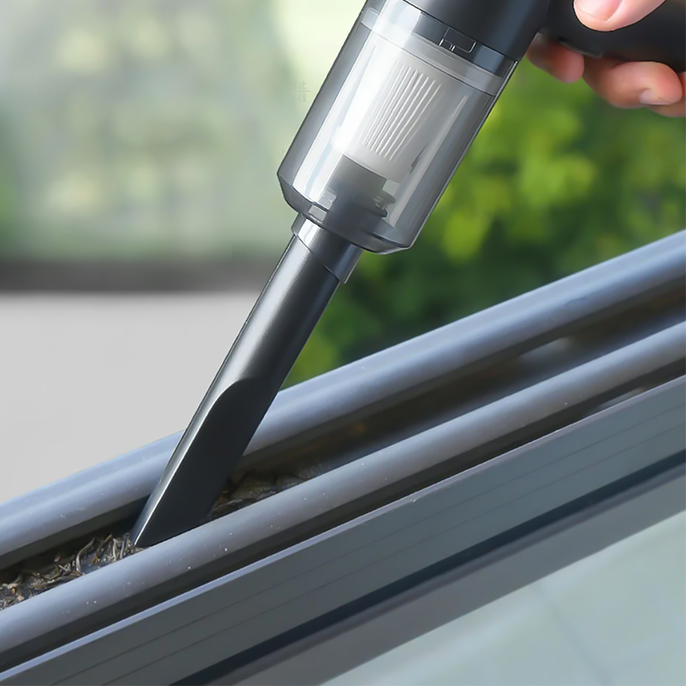 •  مكنسة كهربائية لاسلكية محمولة باليد 3*1 ببطارية  1200 مللي أمبير بضمان عام - Image 2