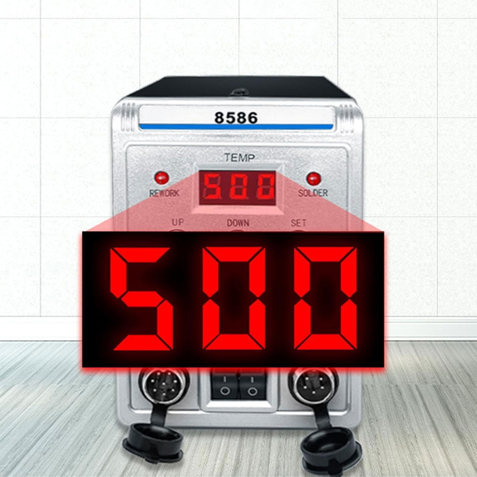 محطة لحام 2 في 1 مع مسدس حراري 700 واط - Image 5