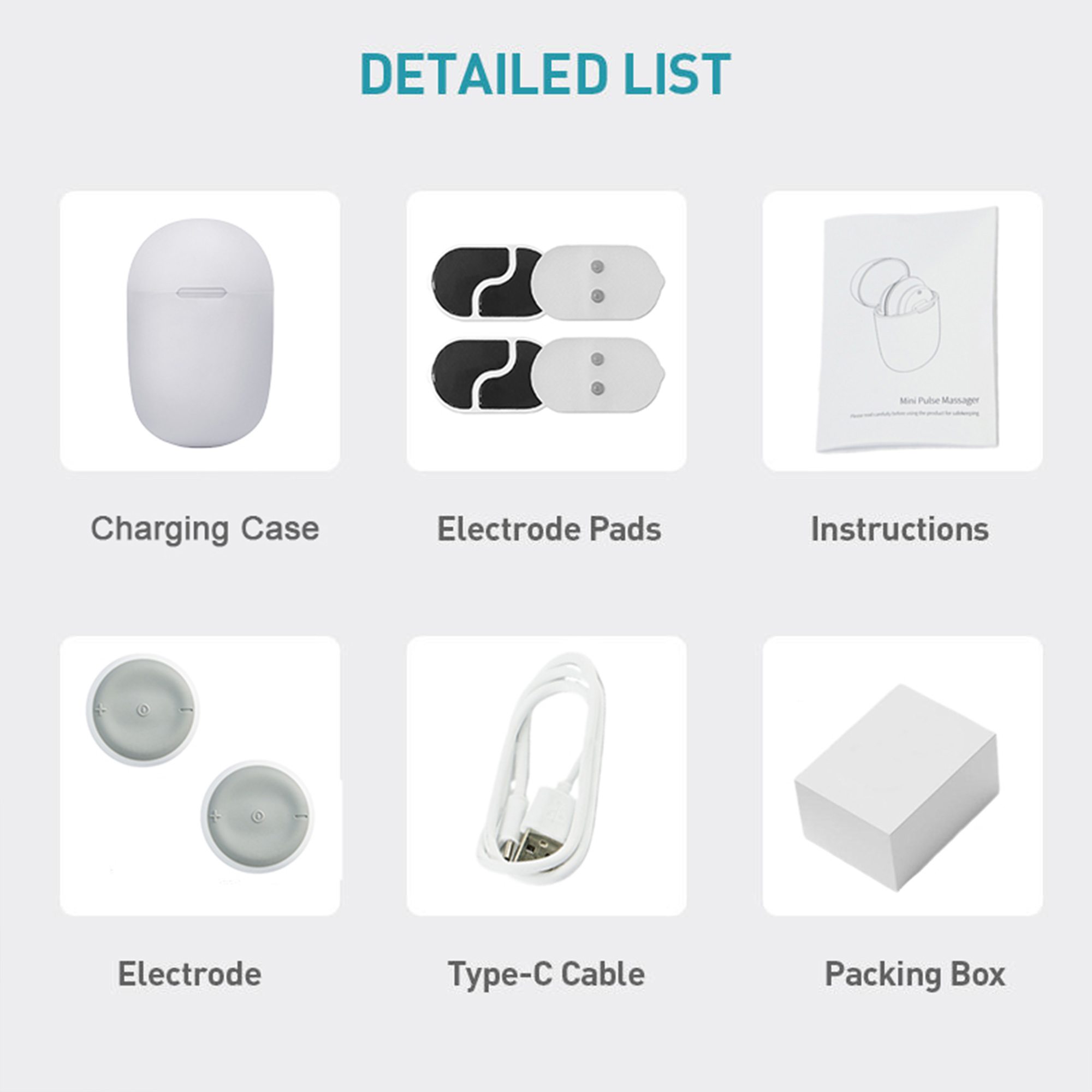 جهاز تدليك إلكتروني بالنبضات الكهربائية - Image 2