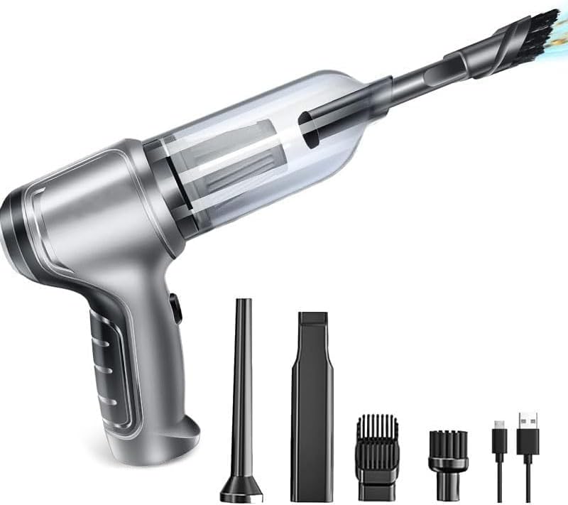 مكنسة كهربائية لاسلكية محمولة باليد من Denx بضمان عامين - Image 5