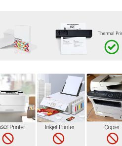 طابعة محمولة ذكية للموبايل | وبكت ورق هدية