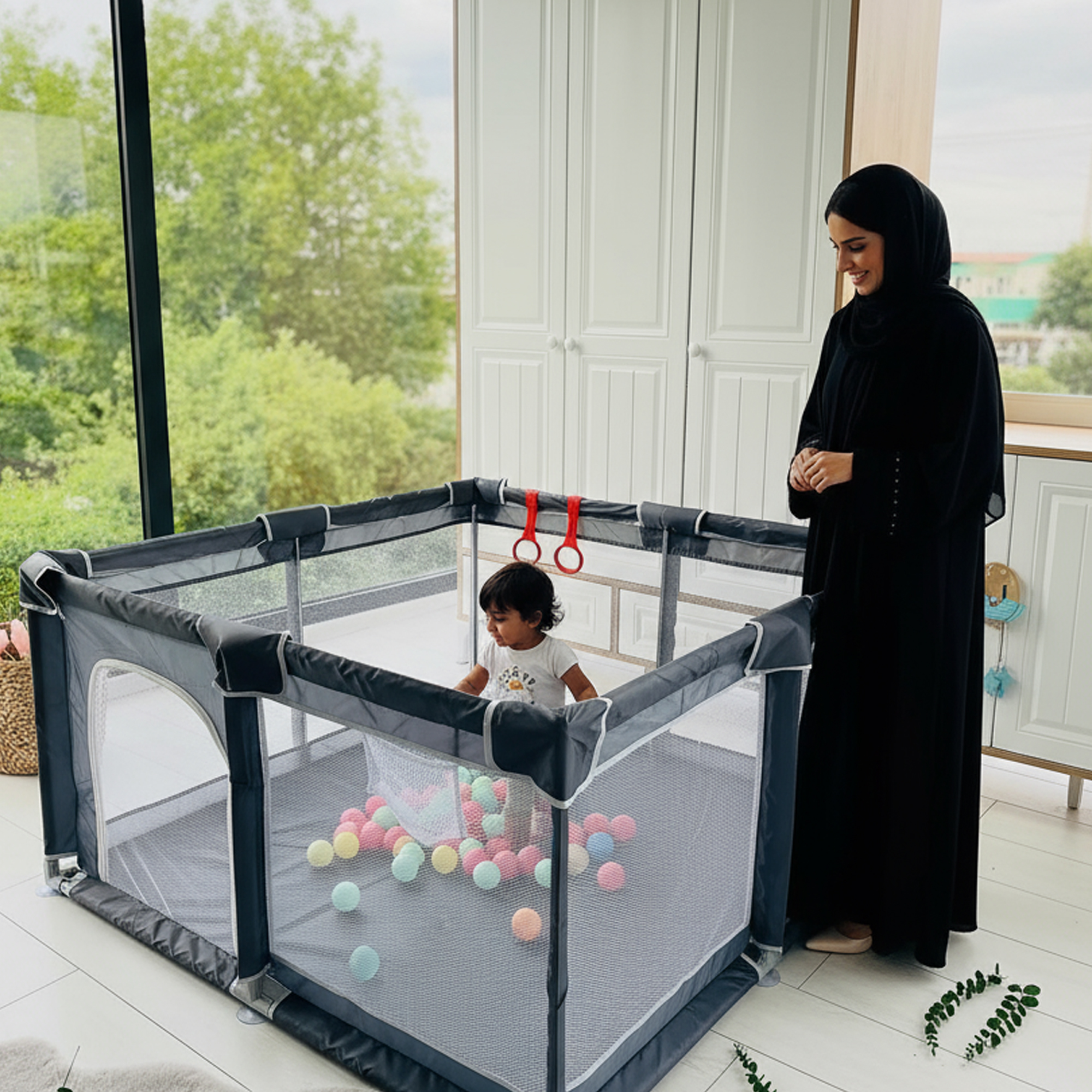 ساحة لعب كورنر فينيسين 200×180 سم