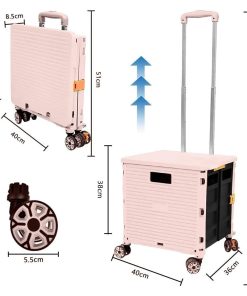Alternative view of عربة متعددة الاستخدامات قابلة للطي