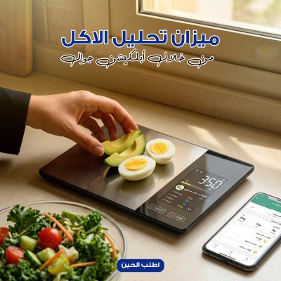 ميزان تحليل الاكل من أبلكيشن