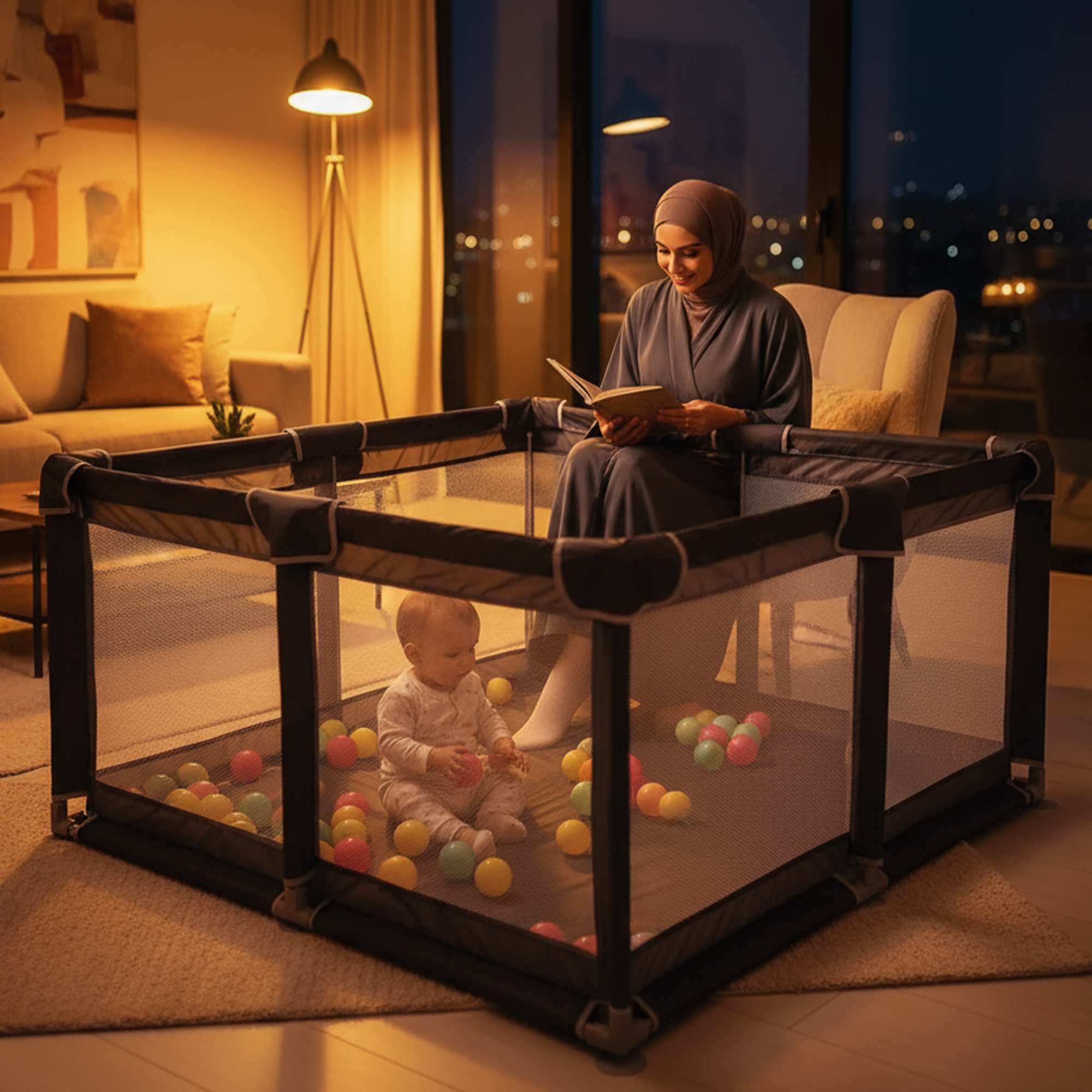 ساحة لعب كورنر فينيسين 200×180 سم - Image 4