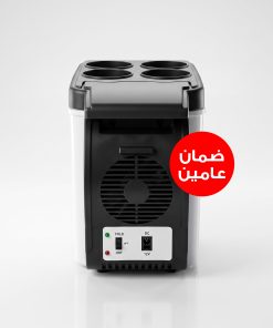 حافظة سيارة كهربائية 6 لتر تبريد وتسخين 12 فولت – ميني فريزر متنقل للسيارة والرحلات والتخييم