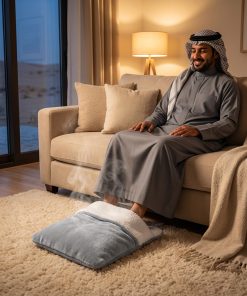 ⁦جهاز تدفئة القدم الكهربائى مزود ب وسادة تدفئة مخملية ناعمة⁩ - الصورة ⁦7⁩