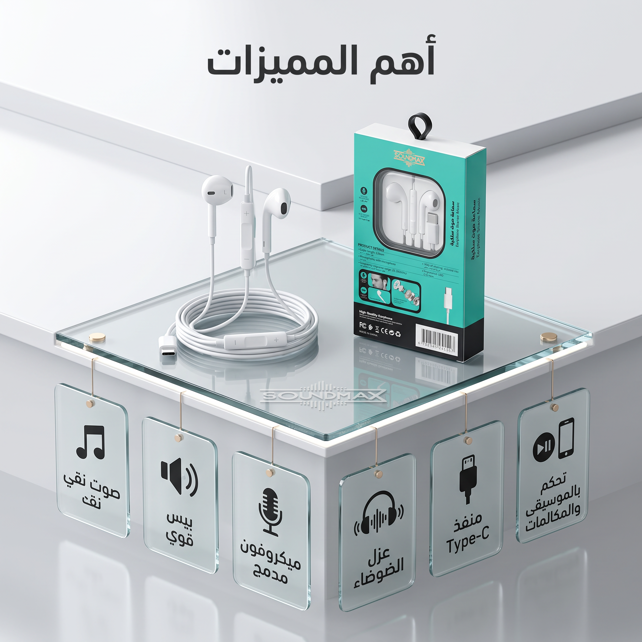 سماعة تايب سى - الصورة 2