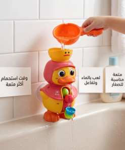 ⁦لعبة حمام بطة بعجلة مياه دوارة⁩ - الصورة ⁦3⁩