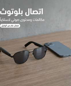 ⁦نظارة ذكية بسماعات بلوتوث مدمجة للرد على المكالمات⁩ - الصورة ⁦4⁩