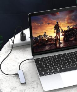 ⁦محول متعدد المنافذ  (ناقل سريع - K4 HDMI-PD 100W - مداخل Type-c)⁩ - الصورة ⁦7⁩
