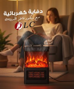 ⁦دفاية كهربائية مع ديكور فاخر الحديثة⁩ - الصورة ⁦8⁩