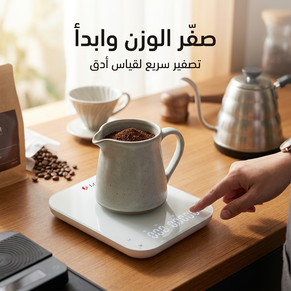 ميزان القهوة المختصة الذكي لتقطير الإسبريسو وV60 - الصورة 3