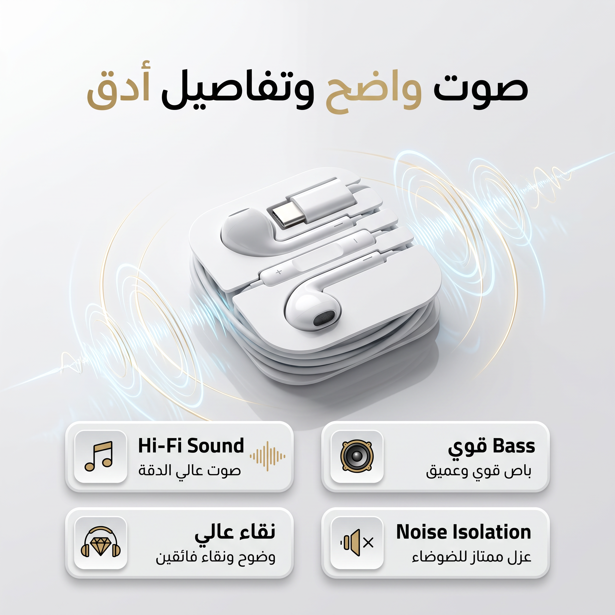 سماعة تايب سى