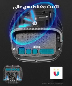 ⁦مصباح LED فائق السطوع محمول مع خاصية التعتيم⁩ - الصورة ⁦3⁩