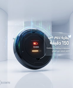 ⁦مكنسة روبوت ذكية جاف و رطب بضمان عامين⁩ - الصورة ⁦3⁩