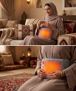 ⁦حزام خصر حراري كهربائي للمعدة وتقلصات الدورة بـ 3 مستويات⁩ - الصورة ⁦3⁩