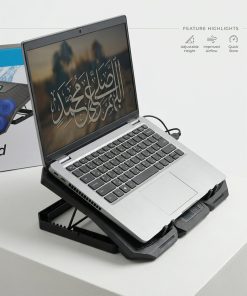 Alternative view of مروحة وحامل تبريد للاب توب