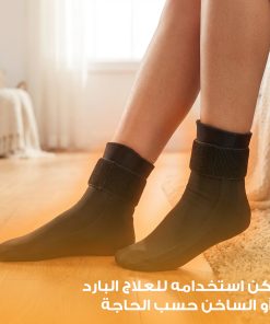 ⁦جوارب جل بارد وساخن لتخفيف آلام القدم والكاحل - قطعتان⁩ - الصورة ⁦3⁩