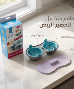 ⁦• صحن طبخ البيض فى الميكرويف⁩ - الصورة ⁦8⁩