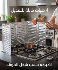 ⁦حاجز مانع لطرطشة الزيت والدهون⁩ - الصورة ⁦4⁩