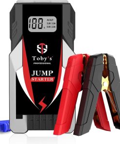 Alternative view of سعة 6000 مللي أمبير Toby X6 جهاز تشغيل بطارية السيارة مع منفاخ 2*1