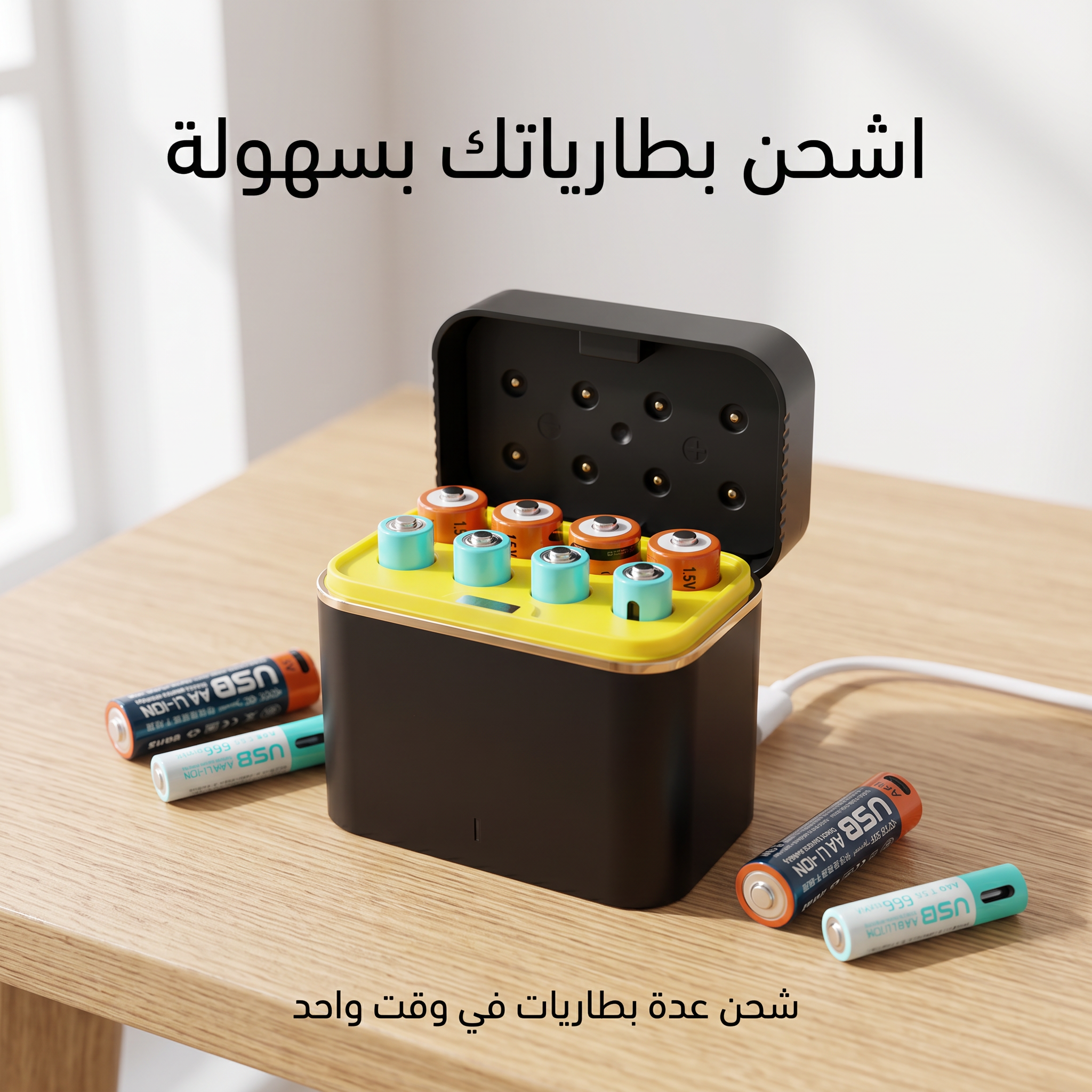 بطاريات ليثيوم قابلة لإعادة الشحن