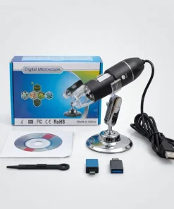portable hd digital microscope USB electronic magnifier ضمان عام - الصورة 10