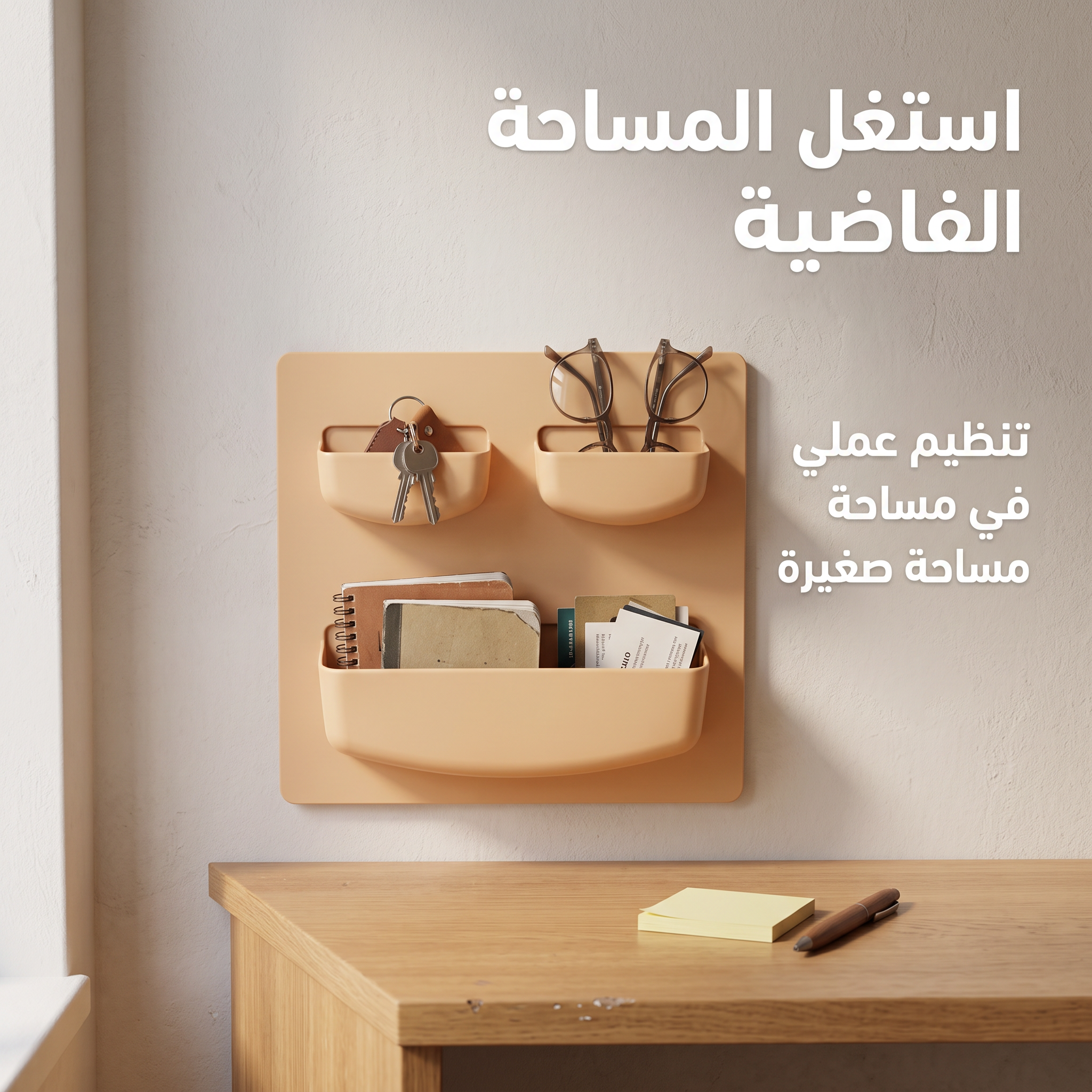 منظم جداري لاصق متعدد الاستخدامات - الصورة 5