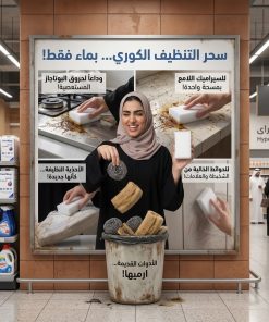 ⁦السفنجه الكوري للتنضيف - الحل الامثل سحر حقيقي، بماء فقط، لكل منزلك⁩ - الصورة ⁦6⁩