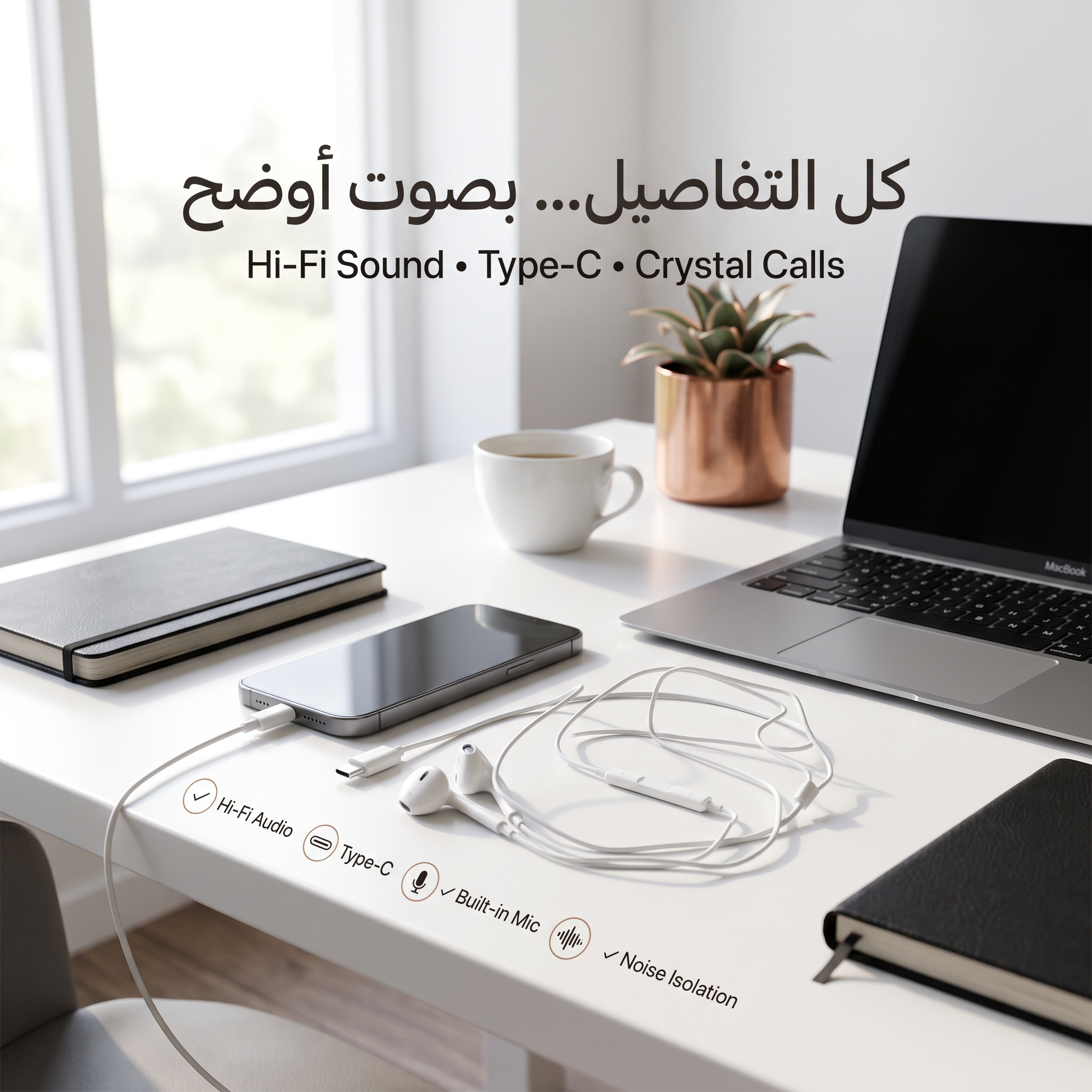 سماعة تايب سى - الصورة 3