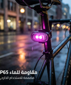 أضواء LED وميض لاسلكية مع جهاز تحكم عن بُعد قطعة واحدة