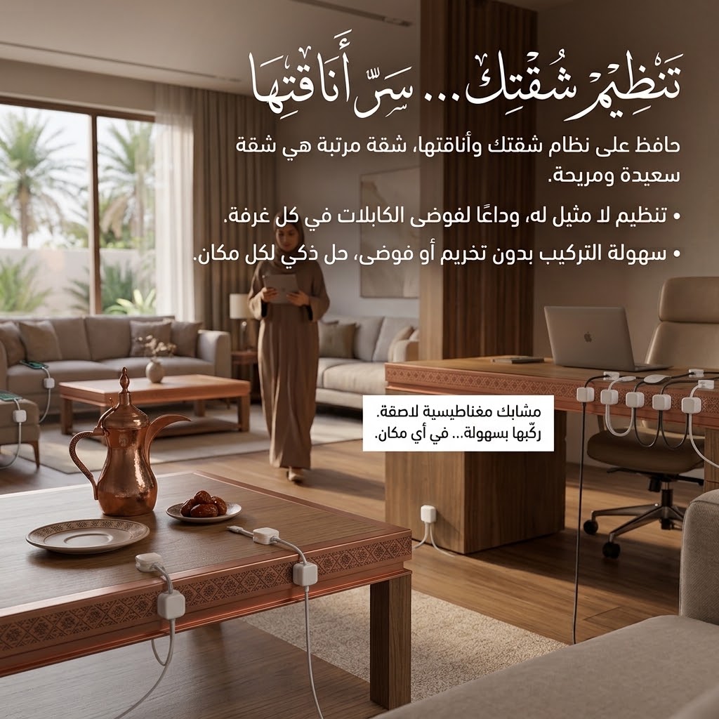 منظم اسلاك بدون تخريم - الصورة 5