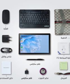 ⁦تابلت GT200 بكيبورد و ماوس بلوتوث (ضمان 6 اشهر ) + مجموعة هدايا⁩ - الصورة ⁦3⁩