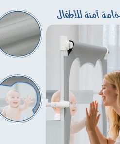⁦سرير أطفال مع حاجز حماية⁩ - الصورة ⁦5⁩