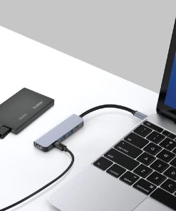 ⁦محول متعدد المنافذ  (ناقل سريع - K4 HDMI-PD 100W - مداخل Type-c)⁩ - الصورة ⁦8⁩