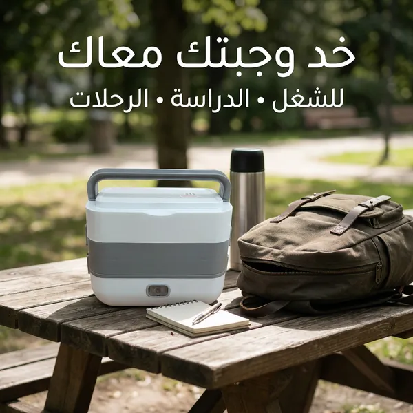 لانش بوكس حراري محمول – زاوية ثالثة